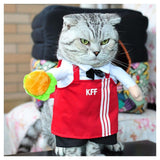 Cat Halloween Costume - Apron with Hamburger
